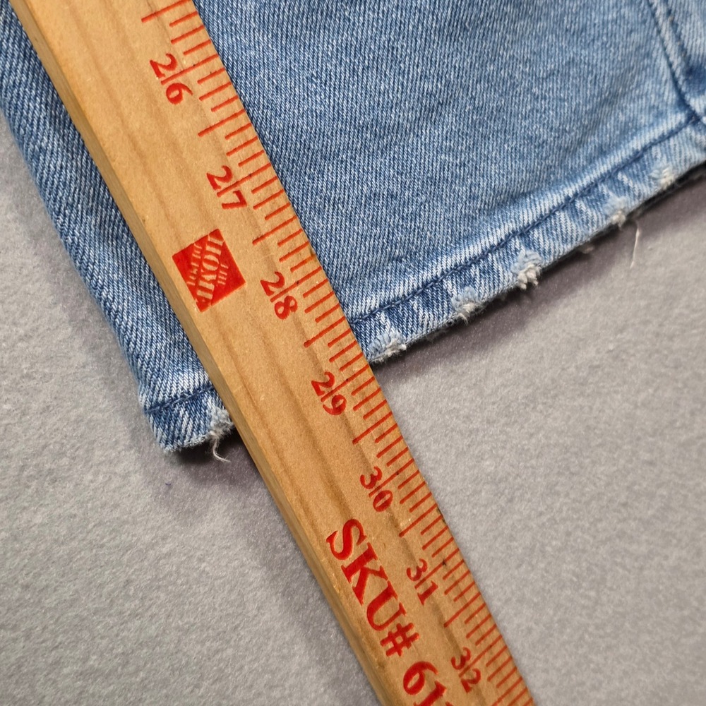 Hollister Ultra High-Rise Dad Jean - Vintage Stretch - Med Wash - Size 00R - Picture 5 of 7